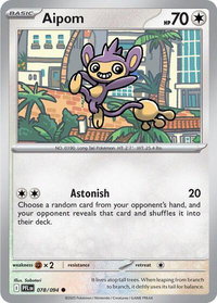 Aipom - ME02: Phantasmal Flames (PFL) #078/094 - Common Pokémon Trading Card