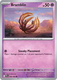 Bramblin - ME02: Phantasmal Flames (PFL) #046/094 - Common Pokémon Trading Card