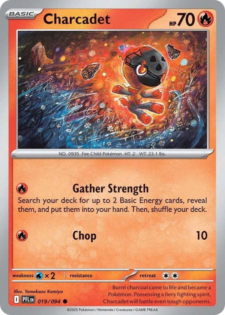 Charcadet - ME02: Phantasmal Flames Pokémon trading card