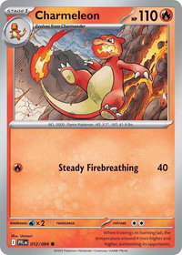 Charmeleon - ME02: Phantasmal Flames (PFL) #012/094 - Common Pokémon Trading Card