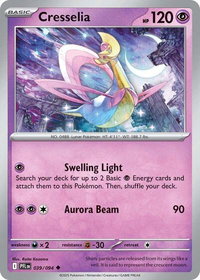 Cresselia - ME02: Phantasmal Flames (PFL) #039/094 - Uncommon Pokémon Trading Card