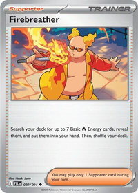 Firebreather - 089/094 - ME02: Phantasmal Flames (PFL) #089/094 - Uncommon Pokémon Trading Card