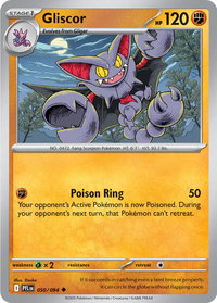 Gliscor - ME02: Phantasmal Flames (PFL) #050/094 - Uncommon Pokémon Trading Card