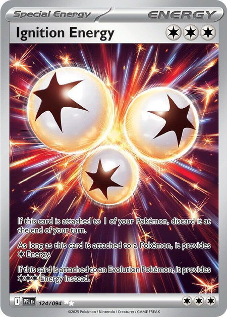 Ignition Energy - ME02: Phantasmal Flames Pokémon trading card