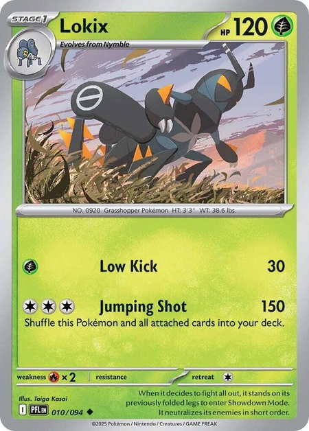 Lokix - ME02: Phantasmal Flames Pokémon trading card