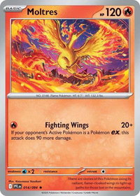 Moltres - ME02: Phantasmal Flames (PFL) #014/094 - Holo Rare Pokémon Trading Card