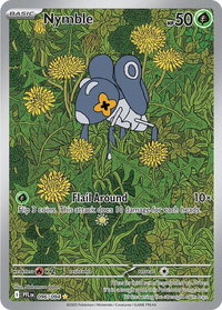 Nymble - 096/094 - ME02: Phantasmal Flames (PFL) #096/094 - Illustration Rare Pokémon Trading Card