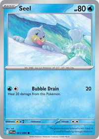 Seel - ME02: Phantasmal Flames (PFL) #021/094 - Common Pokémon Trading Card
