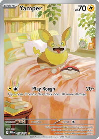 Yamper - 099/094 - ME02: Phantasmal Flames (PFL) #099/094 - Illustration Rare Pokémon Trading Card