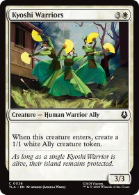 Kyoshi Warriors - Avatar: The Last Airbender (TLA) #26 - Common Magic: The Gathering Trading Card
