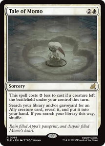 Tale of Momo - Avatar: The Last Airbender: Eternal-Legal (TLE) #86 - Rare Magic: The Gathering Trading Card