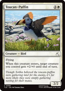 Toucan-Puffin - Avatar: The Last Airbender: Eternal-Legal (TLE) #88 - Common Magic: The Gathering Trading Card