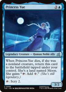 Princess Yue - Avatar: The Last Airbender: Eternal-Legal (TLE) #95 - Uncommon Magic: The Gathering Trading Card