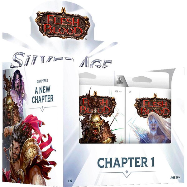 Silver Age Chapter 1 Deck Display - Silver Age Chapter 1 Flesh and Blood trading card