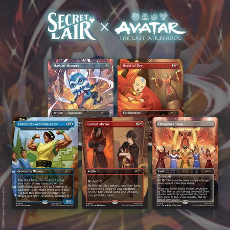 Secret Lair x Avatar: The Last Airbender: The Ember Island Players - Non-Foil Edition - Secret Lair Drop Series Magic: The Gathering trading card