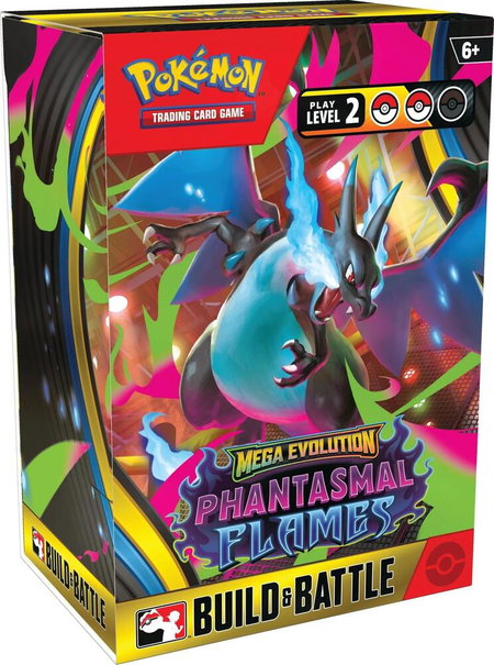 Phantasmal Flames Build & Battle Box - ME02: Phantasmal Flames Pokémon trading card