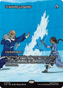 Training Grounds (Borderless) - Avatar: The Last Airbender: Eternal-Legal (TLE) #20 - Mythic Rare Magic: The Gathering Trading Card