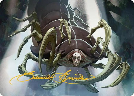 Koh, the Face Stealer Art Card (Gold-Stamped Signature) trading card from Art Series: Avatar: The Last Airbender Koh, the Face Stealer Art Card (Gold-Stamped Signature) - Art Series: Avatar: The Last Airbender Magic: The Gathering trading card