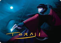 Mai, Jaded Edge Art Card (Gold-Stamped Signature) - Art Series: Avatar: The Last Airbender (ASTLA) #10 - Special Magic: The Gathering Trading Card