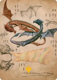 Ran and Shaw Art Card (Gold-Stamped Planeswalker Symbol) - Art Series: Avatar: The Last Airbender (ASTLA) #36 - Special Magic: The Gathering Trading Card