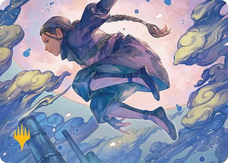 Katara, Seeking Revenge Art Card (Gold-Stamped Planeswalker Symbol) trading card from Art Series: Avatar: The Last Airbender Katara, Seeking Revenge Art Card (Gold-Stamped Planeswalker Symbol) - Art Series: Avatar: The Last Airbender Magic: The Gathering trading card