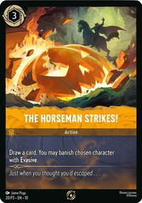The Horseman Strikes! - Disney Lorcana Promo Cards (DLPC) #20 - Promo Disney Lorcana Trading Card