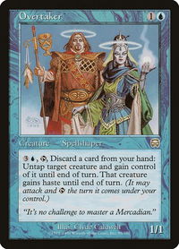 Overtaker - Mercadian Masques (MMQ) #89 - Rare Magic: The Gathering Trading Card