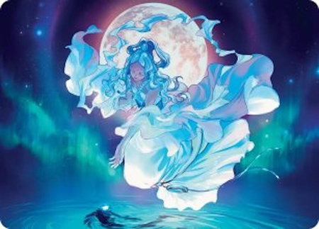 Yue, the Moon Spirit Art Card trading card from Art Series: Avatar: The Last Airbender Yue, the Moon Spirit Art Card - Art Series: Avatar: The Last Airbender Magic: The Gathering trading card