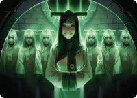 Joo Dee, One of Many Art Card - Art Series: Avatar: The Last Airbender (ASTLA) #8 - Special Magic: The Gathering Trading Card