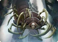 Koh, the Face Stealer Art Card - Art Series: Avatar: The Last Airbender (ASTLA) #9 - Special Magic: The Gathering Trading Card