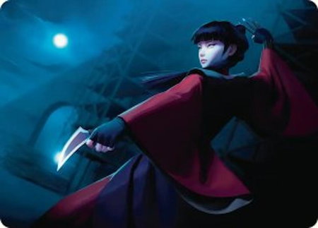 Mai, Jaded Edge Art Card - Art Series: Avatar: The Last Airbender Magic: The Gathering trading card