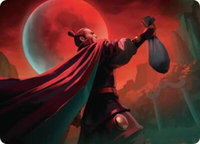 Zhao, the Moon Slayer Art Card - Art Series: Avatar: The Last Airbender (ASTLA) #11 - Special Magic: The Gathering Trading Card