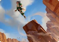 Pillar Launch Art Card - Art Series: Avatar: The Last Airbender (ASTLA) #16 - Special Magic: The Gathering Trading Card