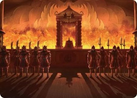 Fire Lord Ozai Art Card trading card from Art Series: Avatar: The Last Airbender Fire Lord Ozai Art Card - Art Series: Avatar: The Last Airbender Magic: The Gathering trading card