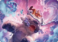 Storm of Memories Art Card - Art Series: Avatar: The Last Airbender (ASTLA) #28 - Special Magic: The Gathering Trading Card