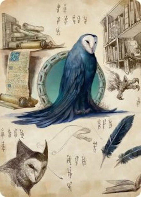 Wan Shi Tong, Librarian Art Card - Art Series: Avatar: The Last Airbender Magic: The Gathering trading card