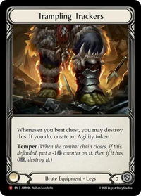 Trampling Trackers - Armory Deck: Rhinar #ARR006 - Majestic Flesh and Blood Trading Card