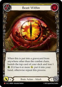 Beast Within - Armory Deck: Rhinar #ARR018 - Majestic Flesh and Blood Trading Card