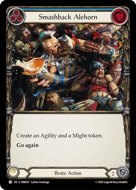 Smashback Alehorn - Armory Deck: Rhinar Flesh and Blood trading card