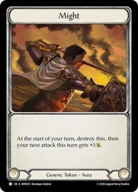 Might - FAB205 - Armory Deck: Rhinar #ARR030 - Basic Flesh and Blood Trading Card