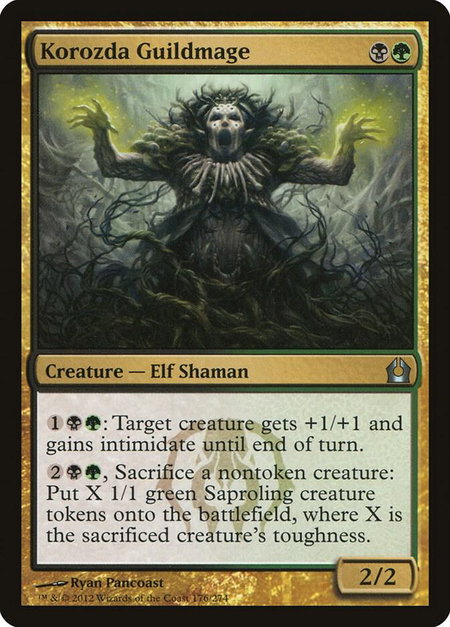 Korozda Guildmage - Return to Ravnica Magic: The Gathering trading card
