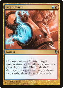 Izzet Charm - Duel Decks: Izzet vs. Golgari (DDJ) #21 - Uncommon Magic: The Gathering Trading Card