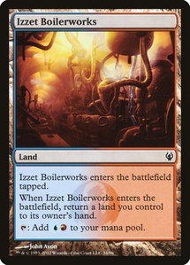 Izzet Boilerworks - Duel Decks: Izzet vs. Golgari (DDJ) #34 - Common Magic: The Gathering Trading Card