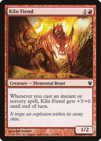 Kiln Fiend - Duel Decks: Izzet vs. Golgari (DDJ) #2 - Common Magic: The Gathering Trading Card