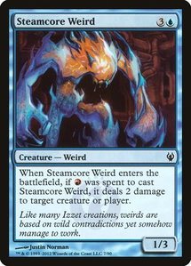 Steamcore Weird - Duel Decks: Izzet vs. Golgari (DDJ) #7 - Common Magic: The Gathering Trading Card