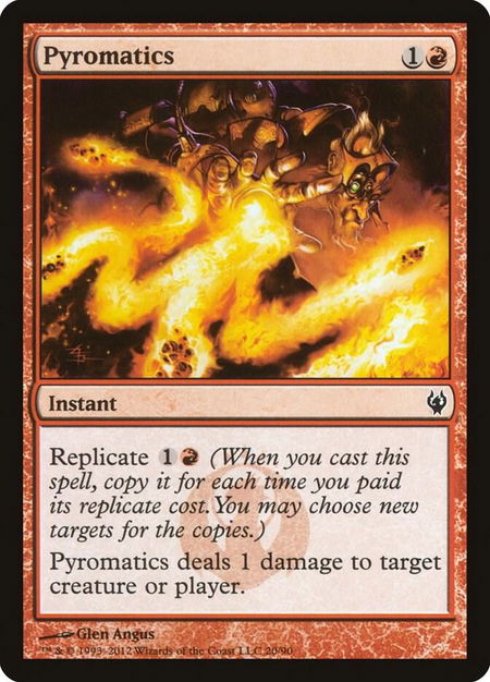 Pyromatics - Duel Decks: Izzet vs. Golgari Magic: The Gathering trading card