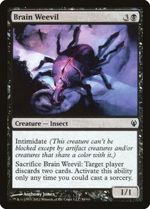 Brain Weevil - Duel Decks: Izzet vs. Golgari (DDJ) #58 - Common Magic: The Gathering Trading Card