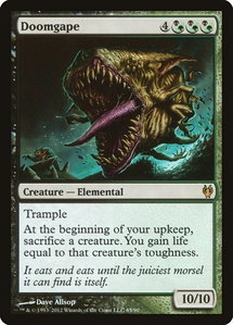 Doomgape - Duel Decks: Izzet vs. Golgari (DDJ) #65 - Rare Magic: The Gathering Trading Card