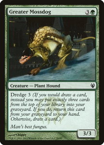 Greater Mossdog - Duel Decks: Izzet vs. Golgari (DDJ) #59 - Common Magic: The Gathering Trading Card