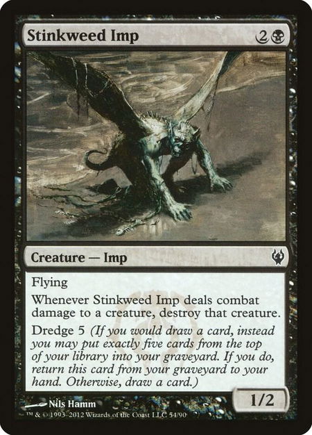 Stinkweed Imp - Duel Decks: Izzet vs. Golgari Magic: The Gathering trading card